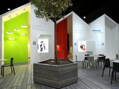 Project management of custom built exhibition stands